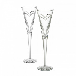  Wishes "Love & Romance" Toasting Flute Pair