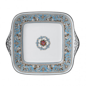 Florentine Turquoise Square Cake Plate 29.3cm 11.5in