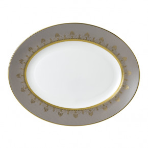 Anthemion Grey Oval Platter 13.75" (Special Order)