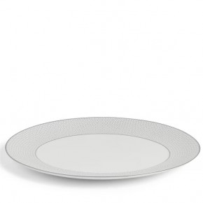 Gio Platinum Oval Serving Platter 13"