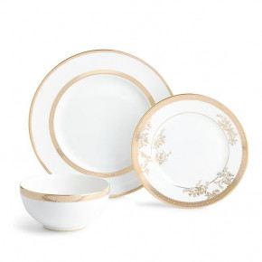 Vera Wang Lace Gold Dinnerware Set, 12 Pieces