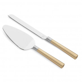 Vera Wang With Love Cake Knife & Server Gold