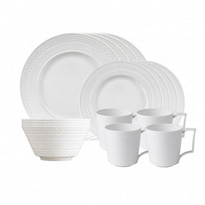 Intaglio Dinnerware Set, 16 Pieces