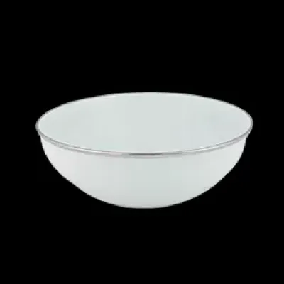 Orsay Individual Salad Bowl White/Platinum 16 Cm 40 Cl
