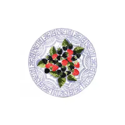 Oiseau Bleu Fruits Cake Platter 11 13/16" dia
