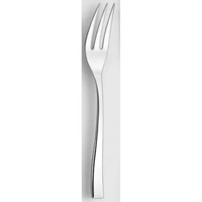 Steel Silverplated Serving Fork