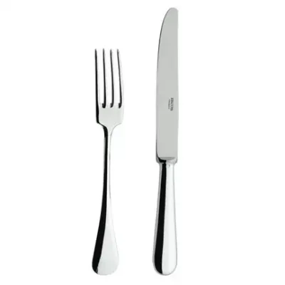 Baguette Cheese Knife 2 Prongs Silver Plated