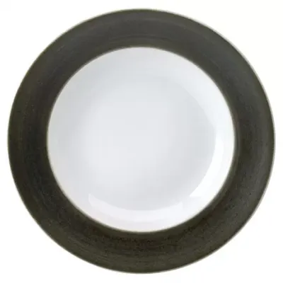 Galileum Graphite Rim Soup Plate (Special Order)