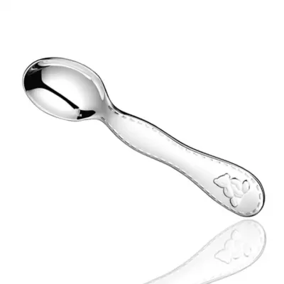 Charlie Bear Silver Plated Baby Spoon