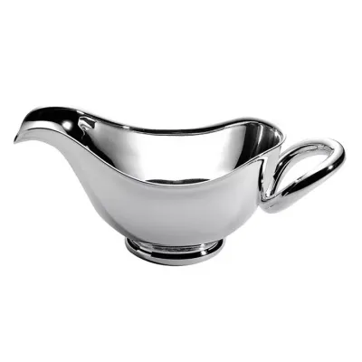 Vertigo Gravy Boat 240 Ml Silverplated