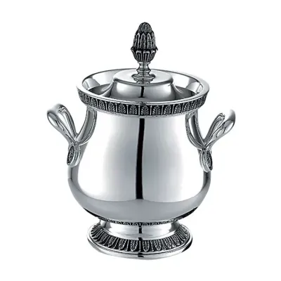 Malmaison Silver Plated Sugar Bowl with Lid
