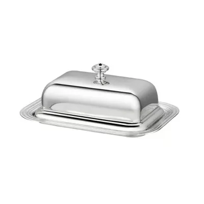 Albi Butter Dish Silverplated