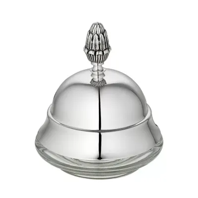 Malmaison Silver Plated Personal Butter Dish