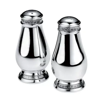 Malmaison Silver Plated Salt and Pepper Shakers