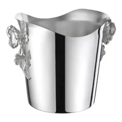 Anemone-Belle Epoque Silver Plated Champagne Cooler Bucket