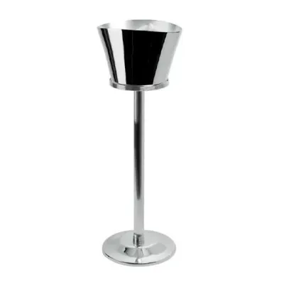 K+T Champagne Bucket Stand Silverplated