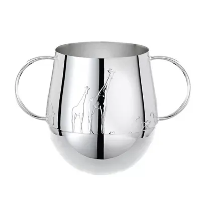 Savane Silver Plated Double-Handled Baby Cup