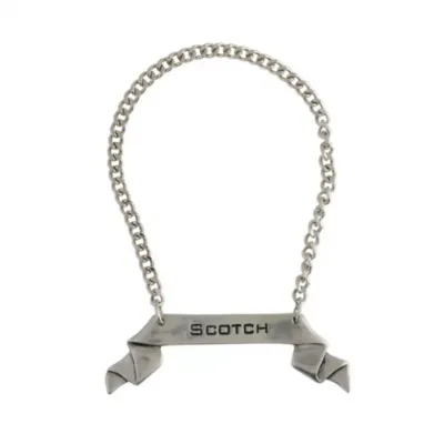Medici Pewter Classic Scotch Decanter Tag