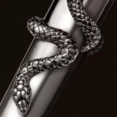 Snake Platinum Letter Opener 7.5" - 19cm