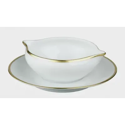 Fontainebleau Gold Sauce Boat Round 7.5 in.