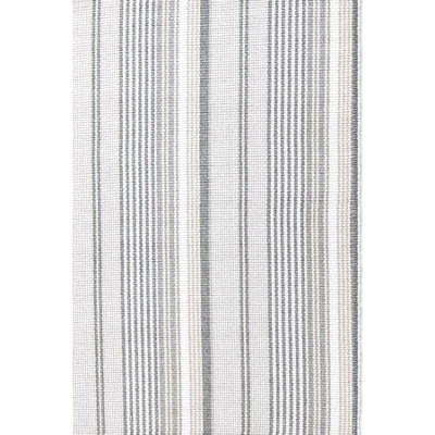 Gradation Ticking Woven Cotton Rug