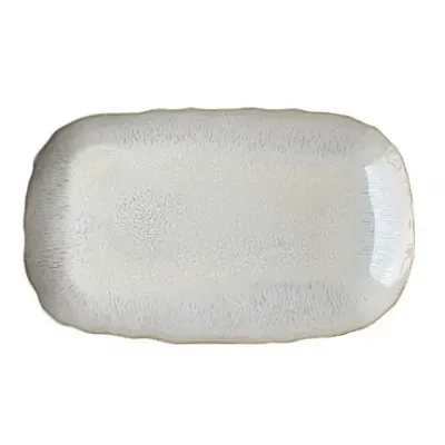 Plume Perle Rect Platter 41 x 26.5 cm