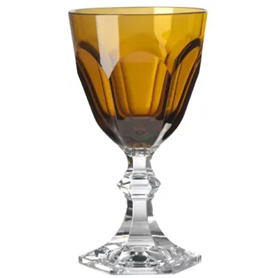 Dolce Vita Wine Amber H 6.5" x Diam 3.5", 4 oz
