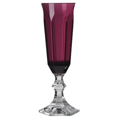 Dolce Vita Flute Ruby H 8" x Diam 2.5", 4 oz