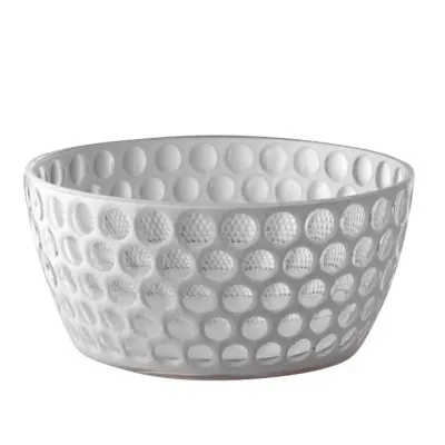 Lente Salad Bowl White H 4.75" x Diam 10", 85 oz