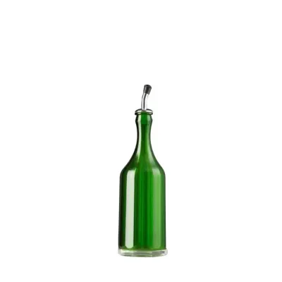 Bona Oil Bottle Green H 11.5" x Diam 3.35", 22 oz