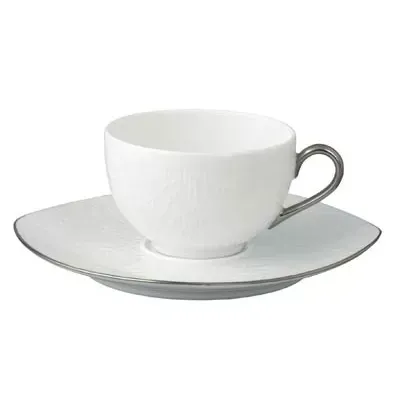 Mineral Filet Platinum Tea Cup Extra Round 3.74015 in.