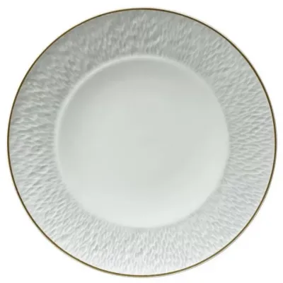 Mineral Filet Gold Dessert Coupe Plate Flat Round 8.7 in.