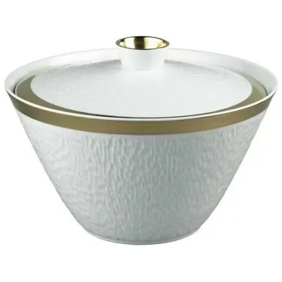 Mineral Filet Gold Soup Tureen Round 11 in.