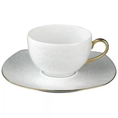 Mineral Filet Gold Tea Cup Extra Round 3.7 in.