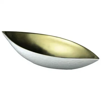 Mineral Filet Or/Gold Dish N°4 Full Gold inside 5.3 X 2.12598 X 1.10236 in