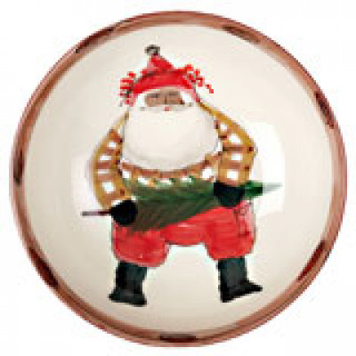 Multicultural Old St. Nick Holiday Dinnerware