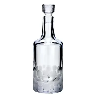 Pebbles Decanter For Whisky Clear 32 oz