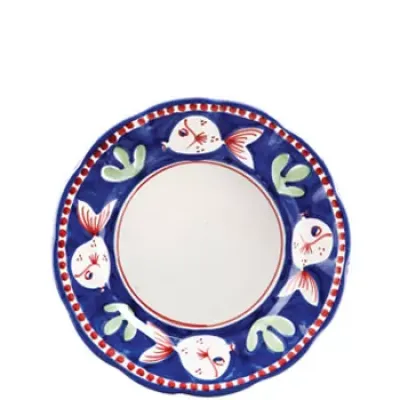 Campagna Pesce (Fish) Salad Plate 8"D