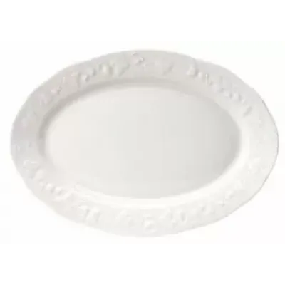 Blanc De Blanc Oval Platter