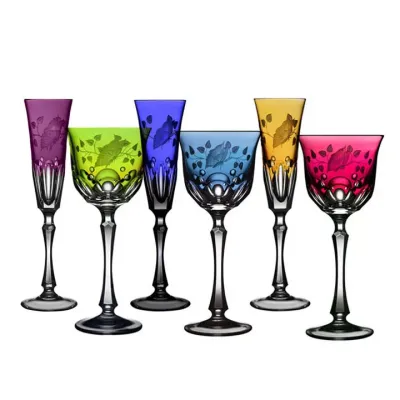 Printemps Color Crystal Stemware