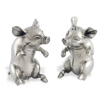 Garden Friends Happy Pigs Salt And Pepper Set