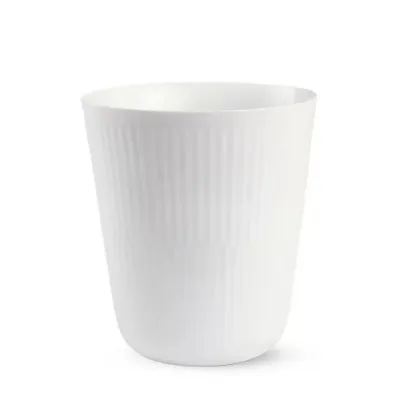 White Fluted Thermal Mug 29 cl 9.8 oz