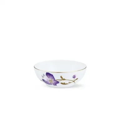 Flora Fruit Bowl 17 oz Pansy