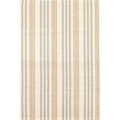 Olive Branch Woven Cotton Rug