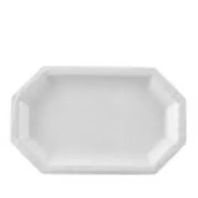 Maria White Platter 15 in 15 1/4 x 9 1/2 in (Special Order)