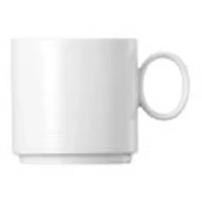 Loft White Mug Small stackable 11 oz