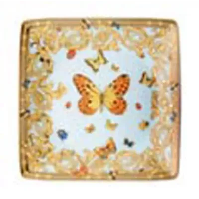 Butterfly Garden Canape Dish 4 3/4 in Square