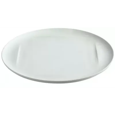 Lunes Round Buffet Plate Square Center Round 12.6 in.