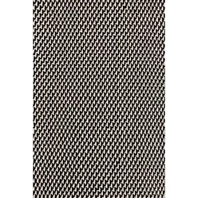 Two-Tone Rope Black/Ivory Indoor/Outdoor Rug