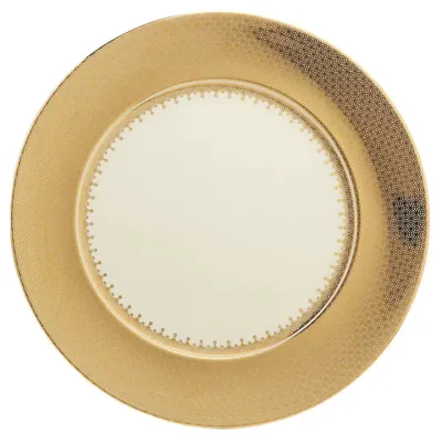 Gold Lace Service Plate 12"